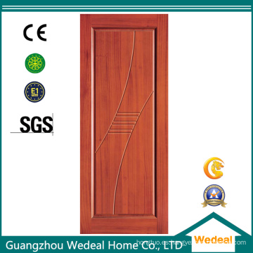 Panel moderno Puerta de madera maciza para habitación familiar con E1